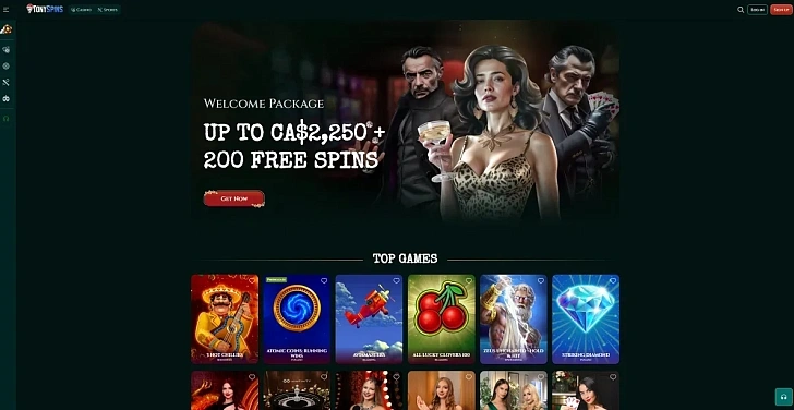 TonySpins Casino - Platformă Modernă de Gaming Online Casino